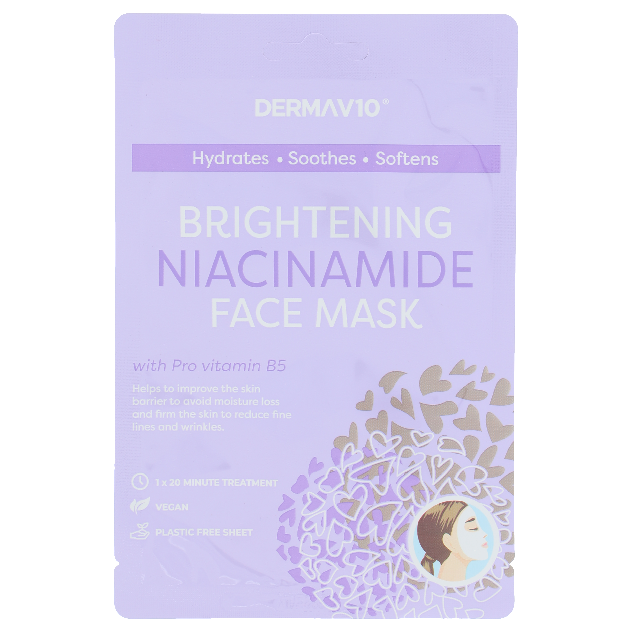 Derma V10 Niacinamide Sheet Mask