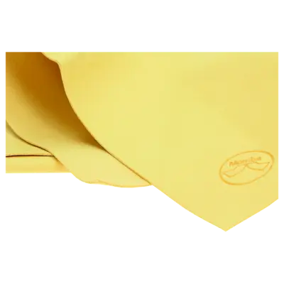Zeem stropdas geel 38x44 cm